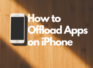 Offload Apps on iPhone