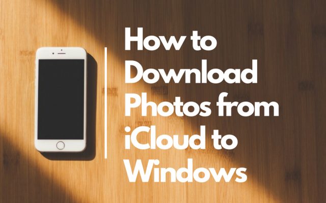 download photos from icloud to windows